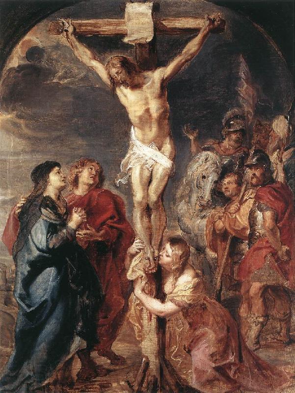 RUBENS, Pieter Pauwel Christ on the Cross ag